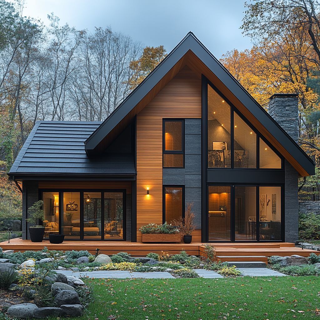 A-Frame evlər — 2025 13