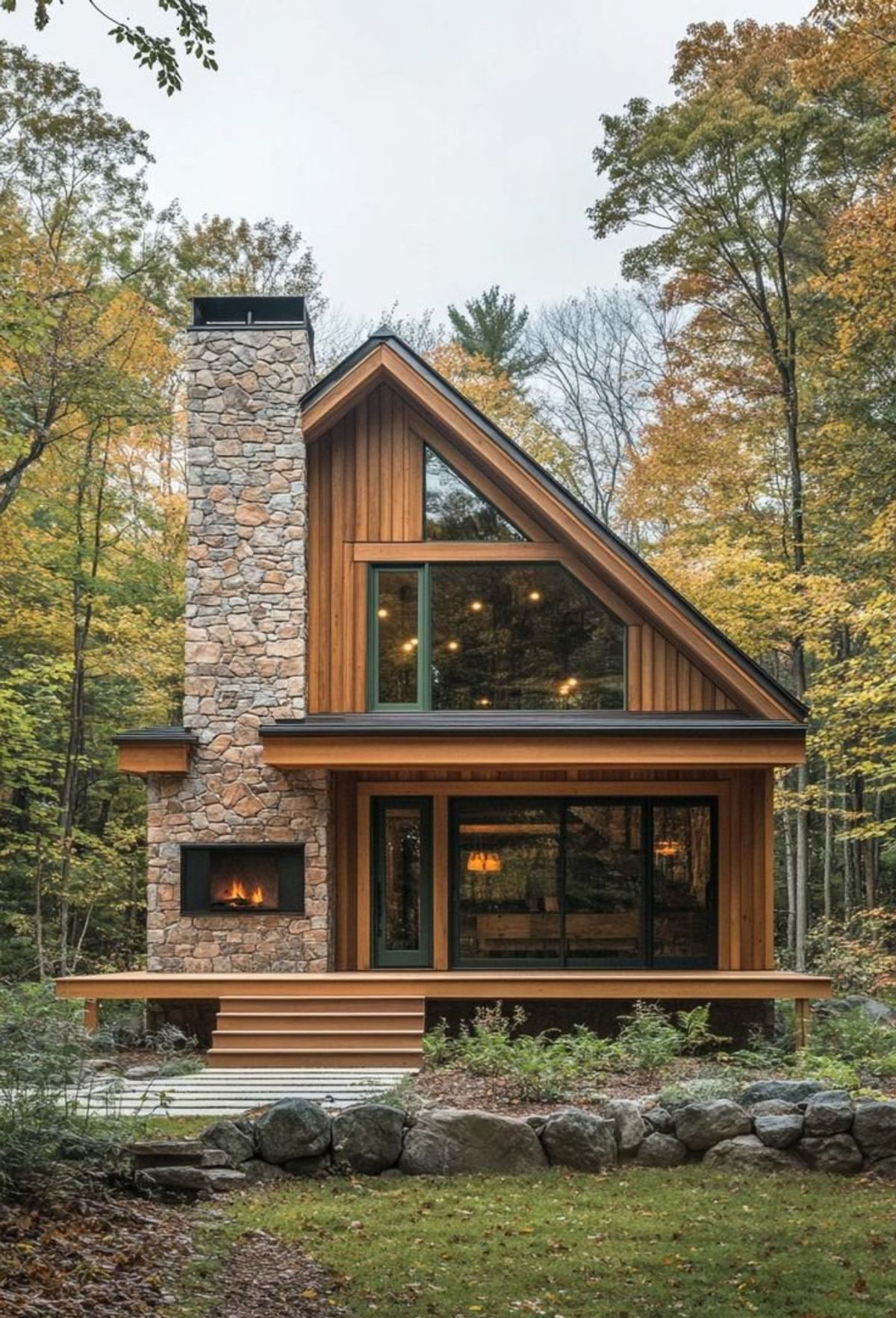 A-Frame evlər — 2025 14