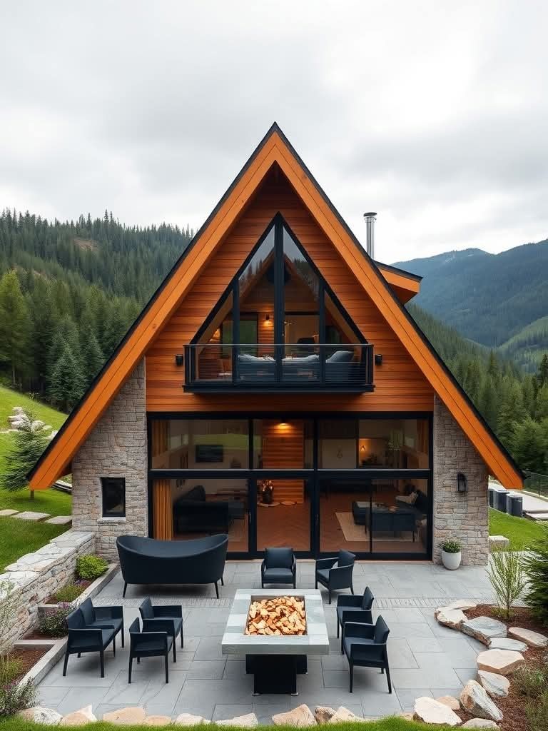 A-Frame evlər — 2025 15