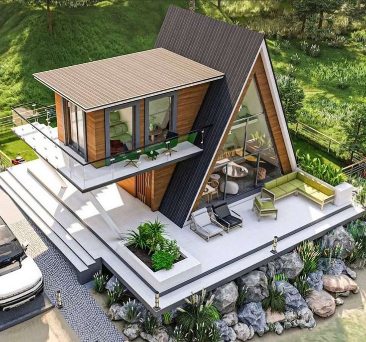 A-Frame evlər — 2025 2