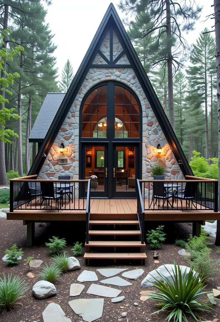 A-Frame evlər — 2025 4