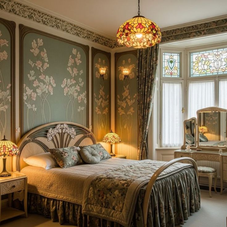 Art-Nouveau — Yataq otağı 1