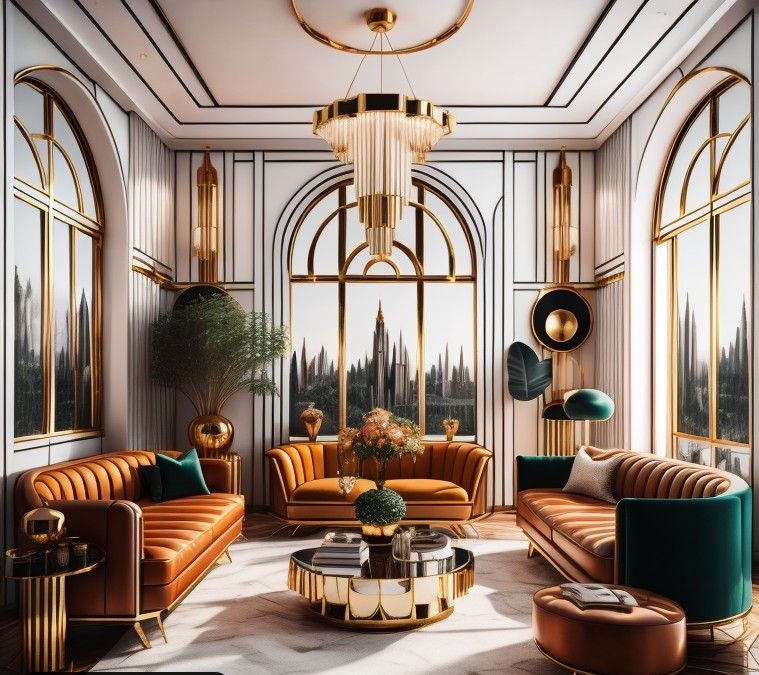 Art-Nouveau — Qonaq otağı 9