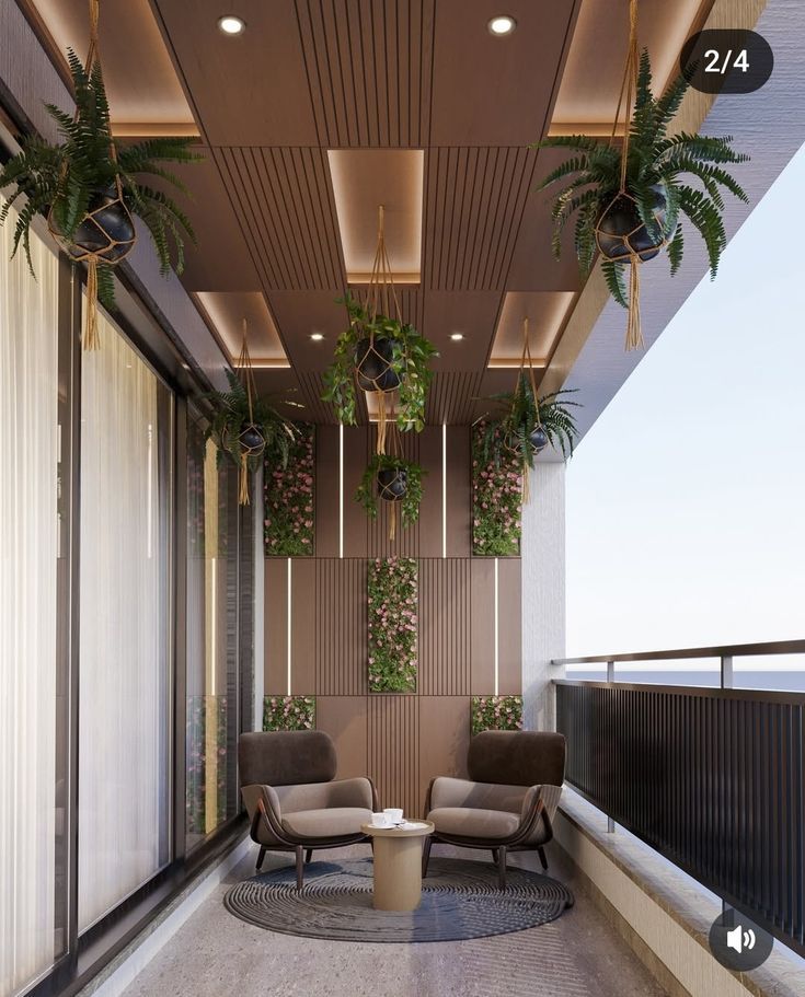 Balkon dizaynı — 2025 8