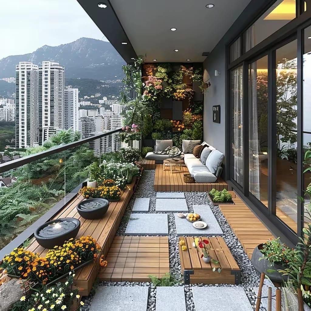 Balkon dizaynı — 2025 9
