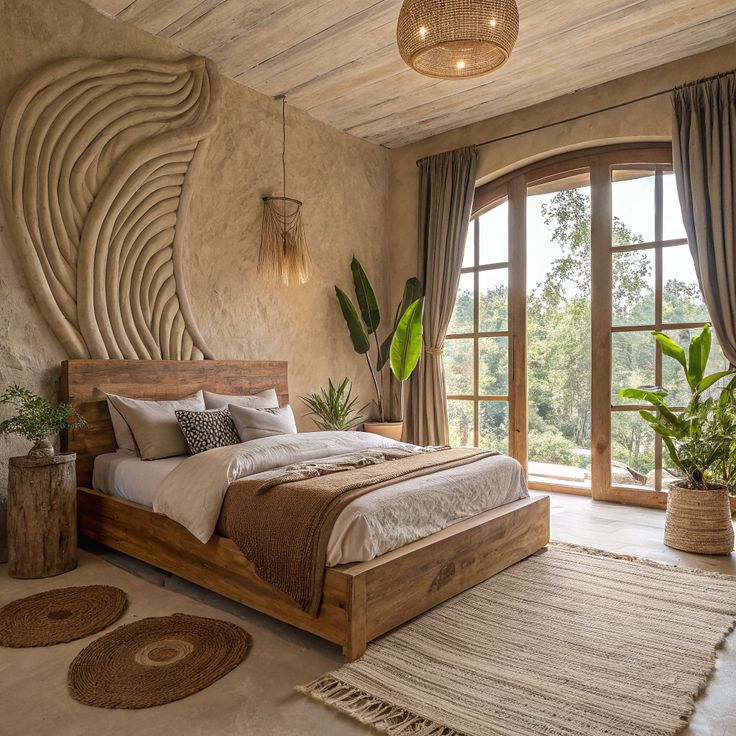 Boho / Eklektik — Yataq otağı 1