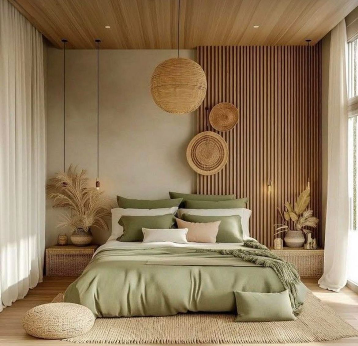 Boho / Eklektik — Yataq otağı 2