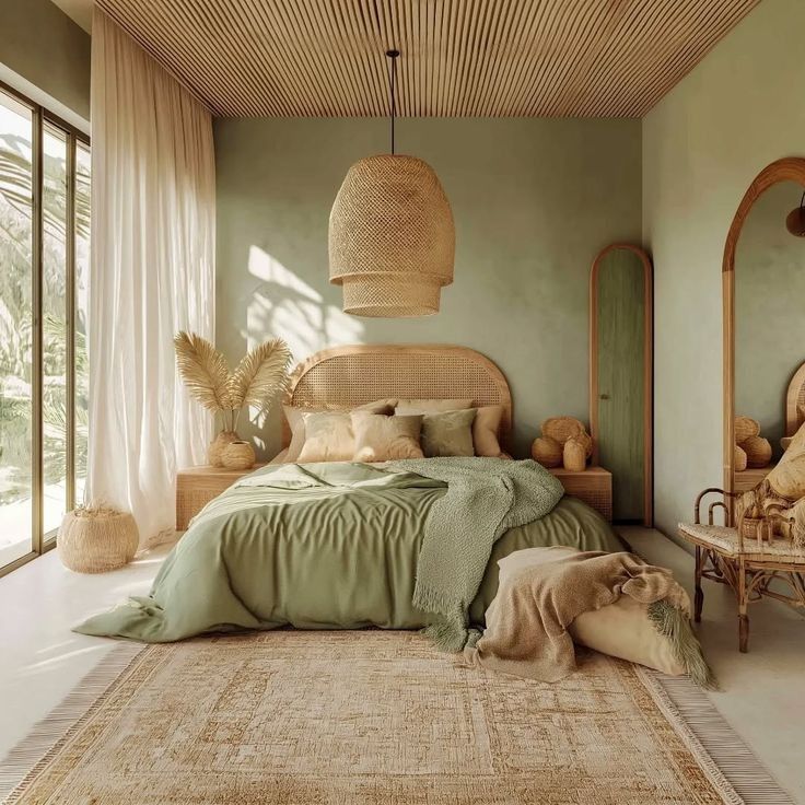 Boho / Eklektik — Yataq otağı 9