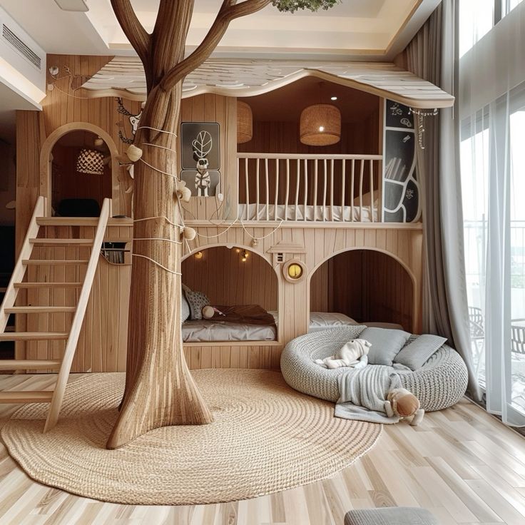 Boho / Eklektik — Uşaq otağı 1