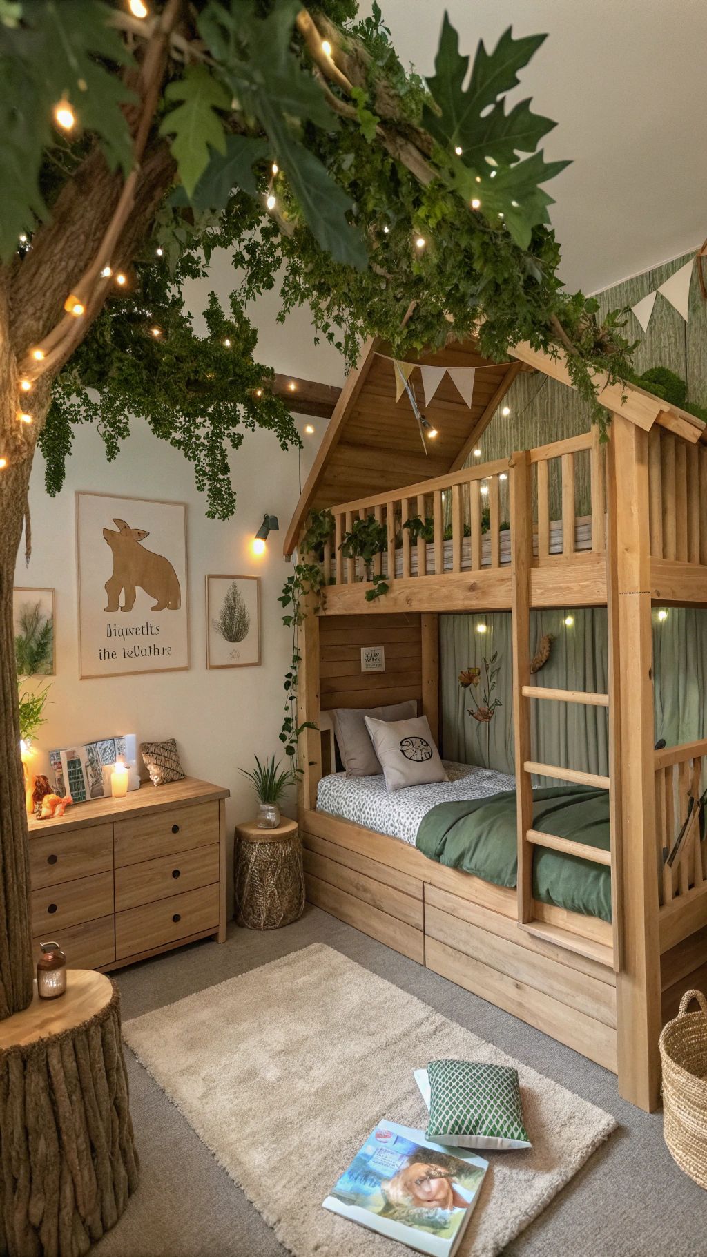 Boho / Eklektik — Uşaq otağı 6