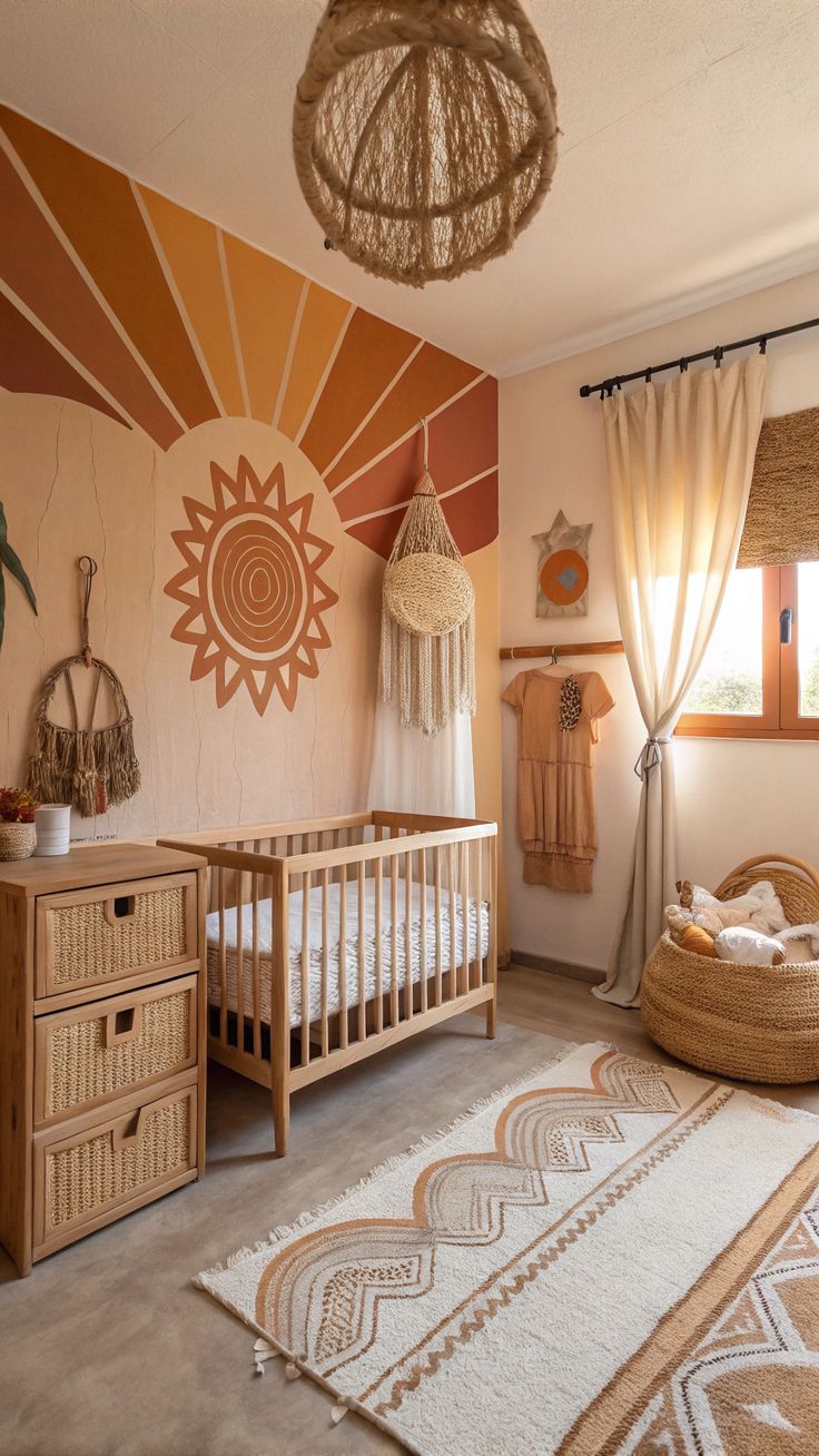 Boho / Eklektik — Uşaq otağı 8