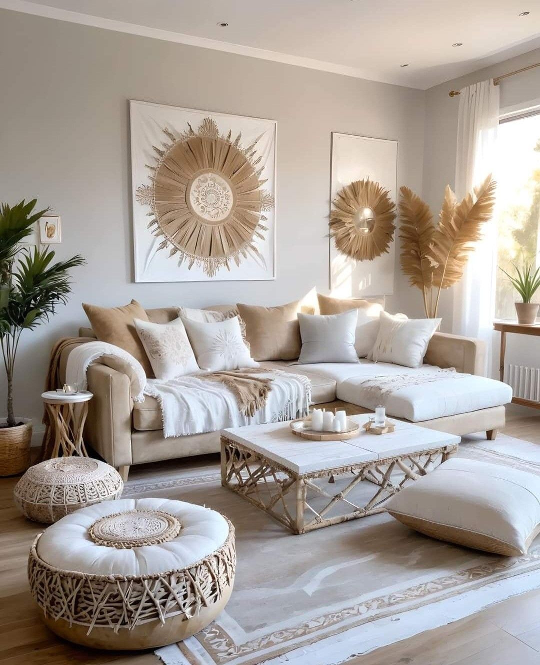 Boho / Eklektik — Qonaq otağı 1