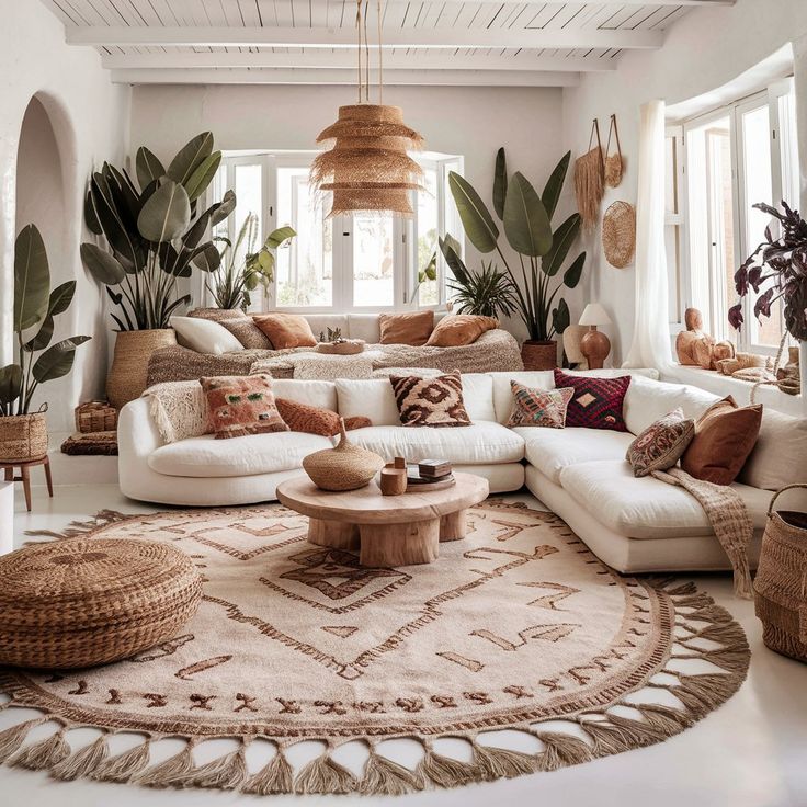 Boho / Eklektik — Qonaq otağı 3