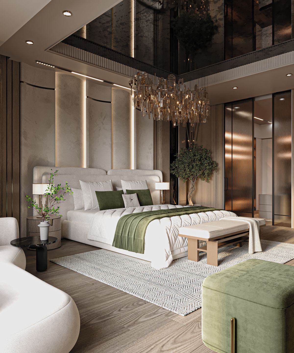 Kontemporari — Yataq otağı 1