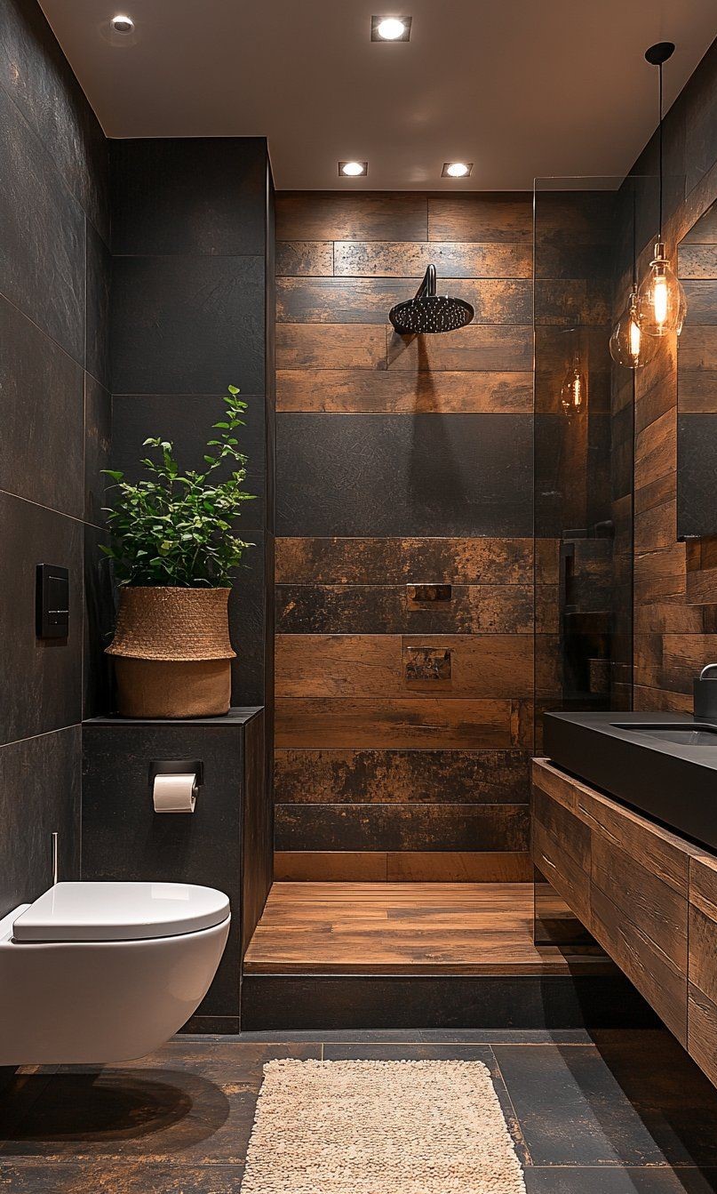 Ferma üslubu (Farmhouse) — Hamam Tualet 3