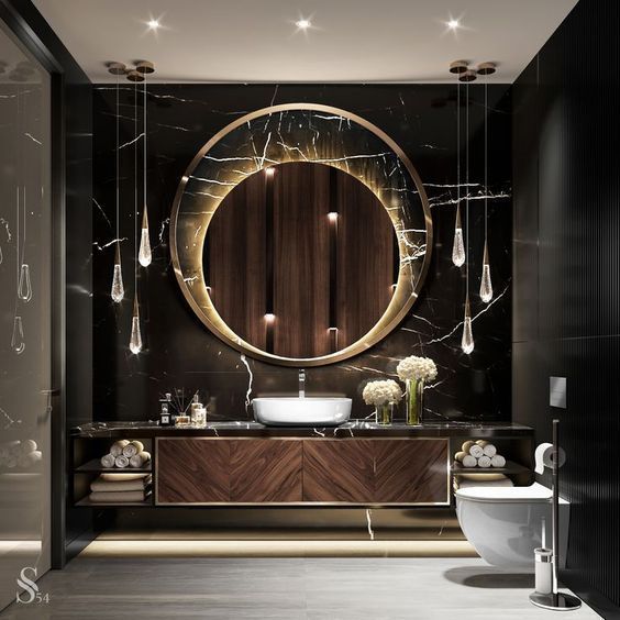 Ferma üslubu (Farmhouse) — Hamam Tualet 6