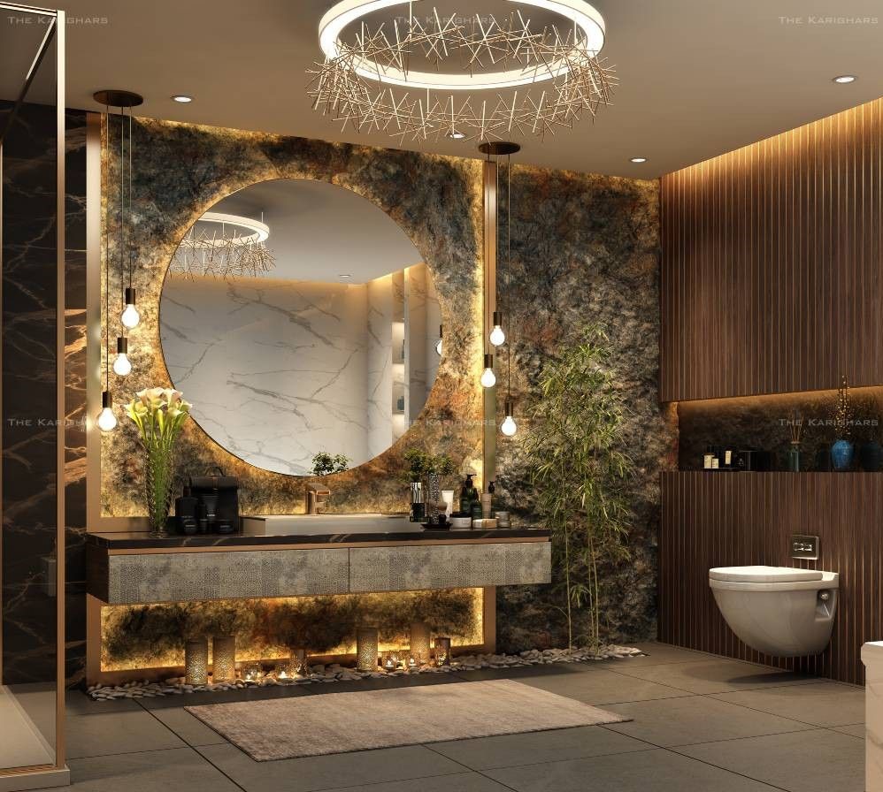 Ferma üslubu (Farmhouse) — Hamam Tualet 9