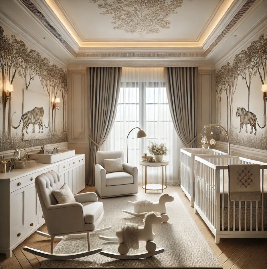 Ferma üslubu (Farmhouse) — Uşaq otağı 7