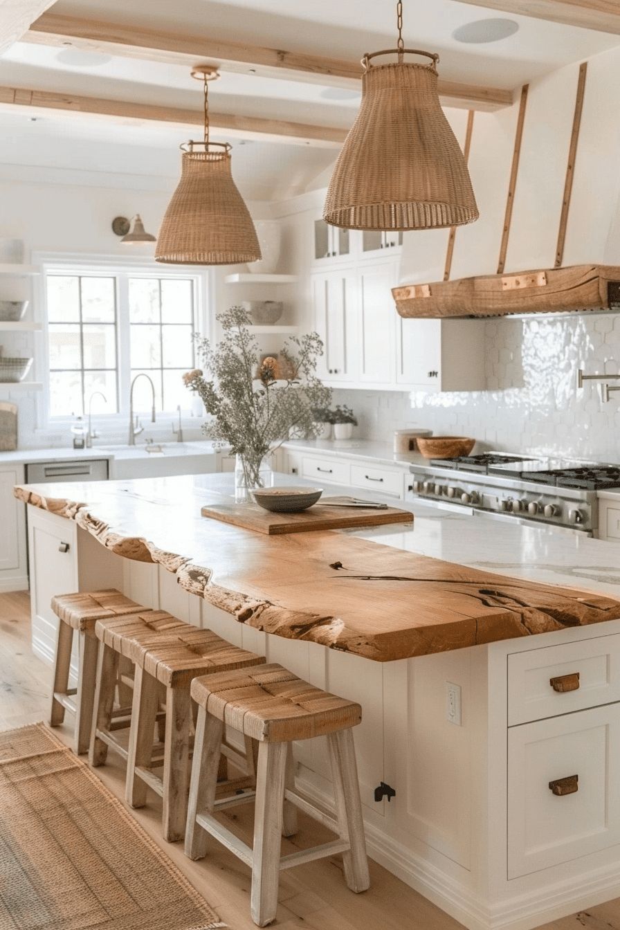 Ferma üslubu (Farmhouse) — Mətbəx 8