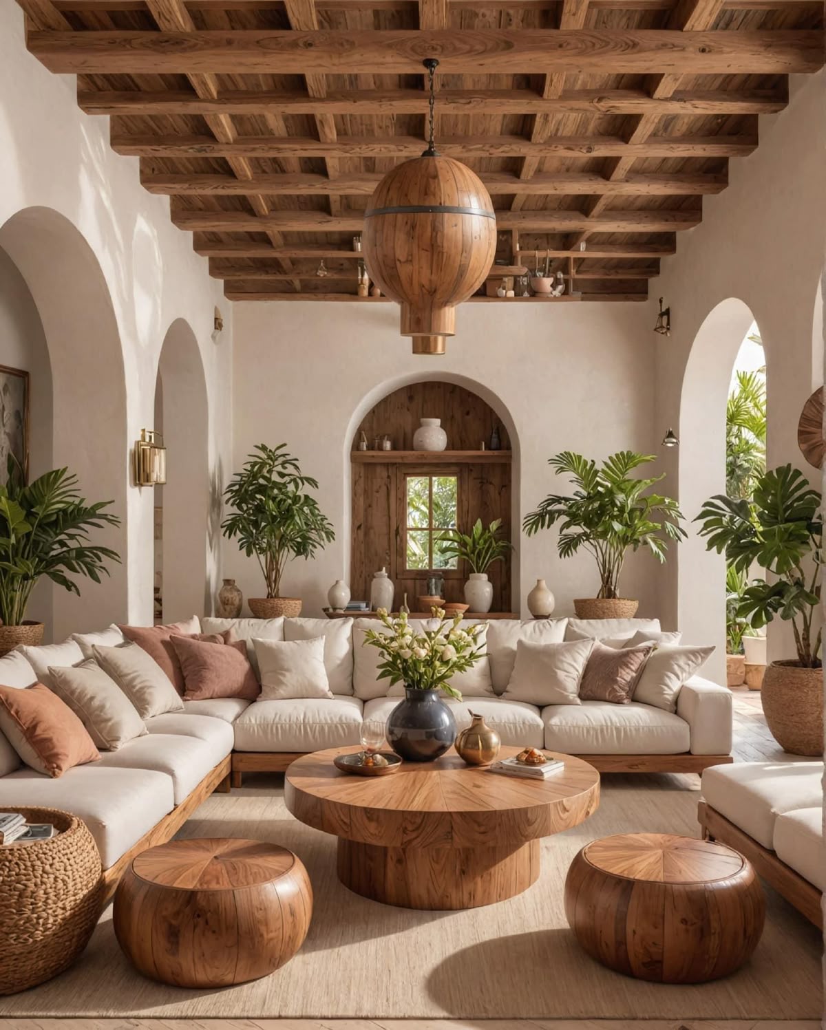 Ferma üslubu (Farmhouse) — Qonaq otağı 7