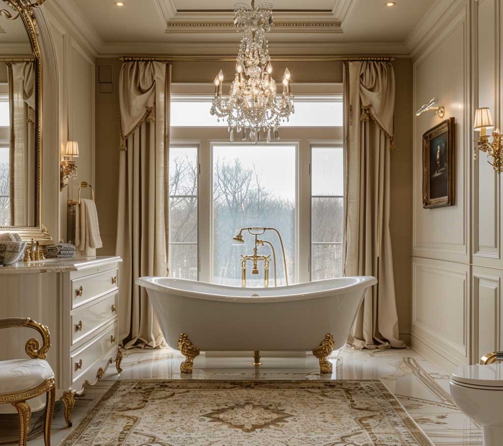 Hollywood Regency / Glam — Hamam Tualet 3