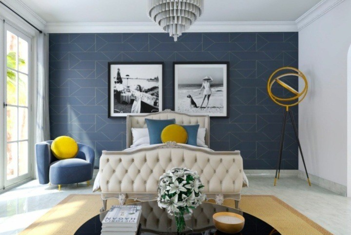 Hollywood Regency / Glam — Yataq otağı 5