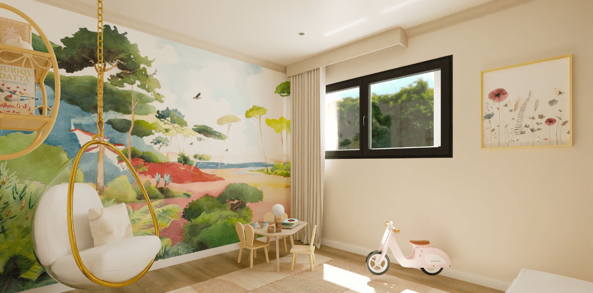 Hollywood Regency / Glam — Uşaq otağı 5