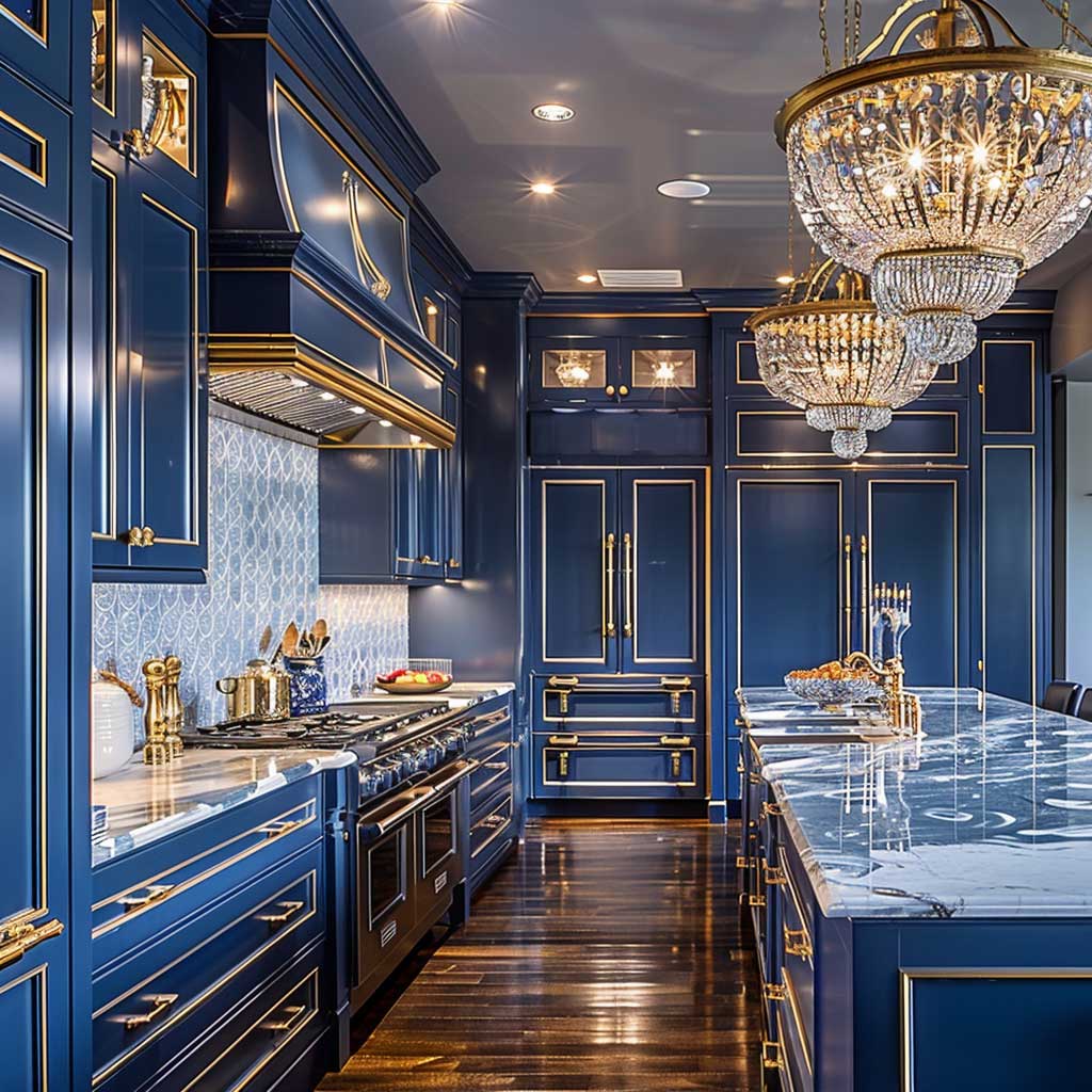 Hollywood Regency / Glam — Mətbəx 1