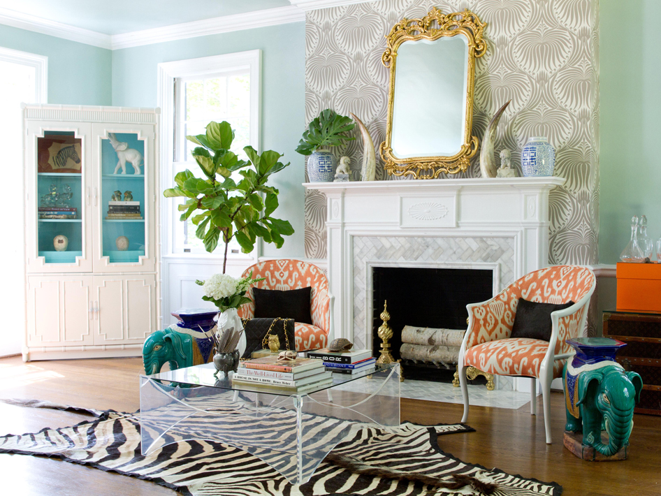 Hollywood Regency / Glam — Qonaq otağı 4