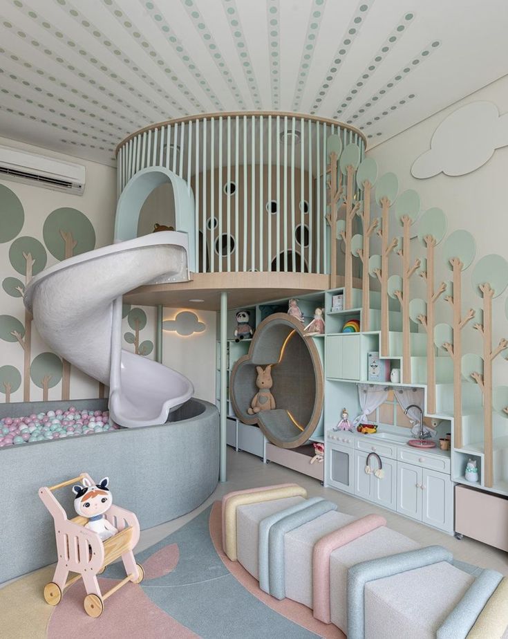 Sənaye / Loft — Uşaq otağı 5