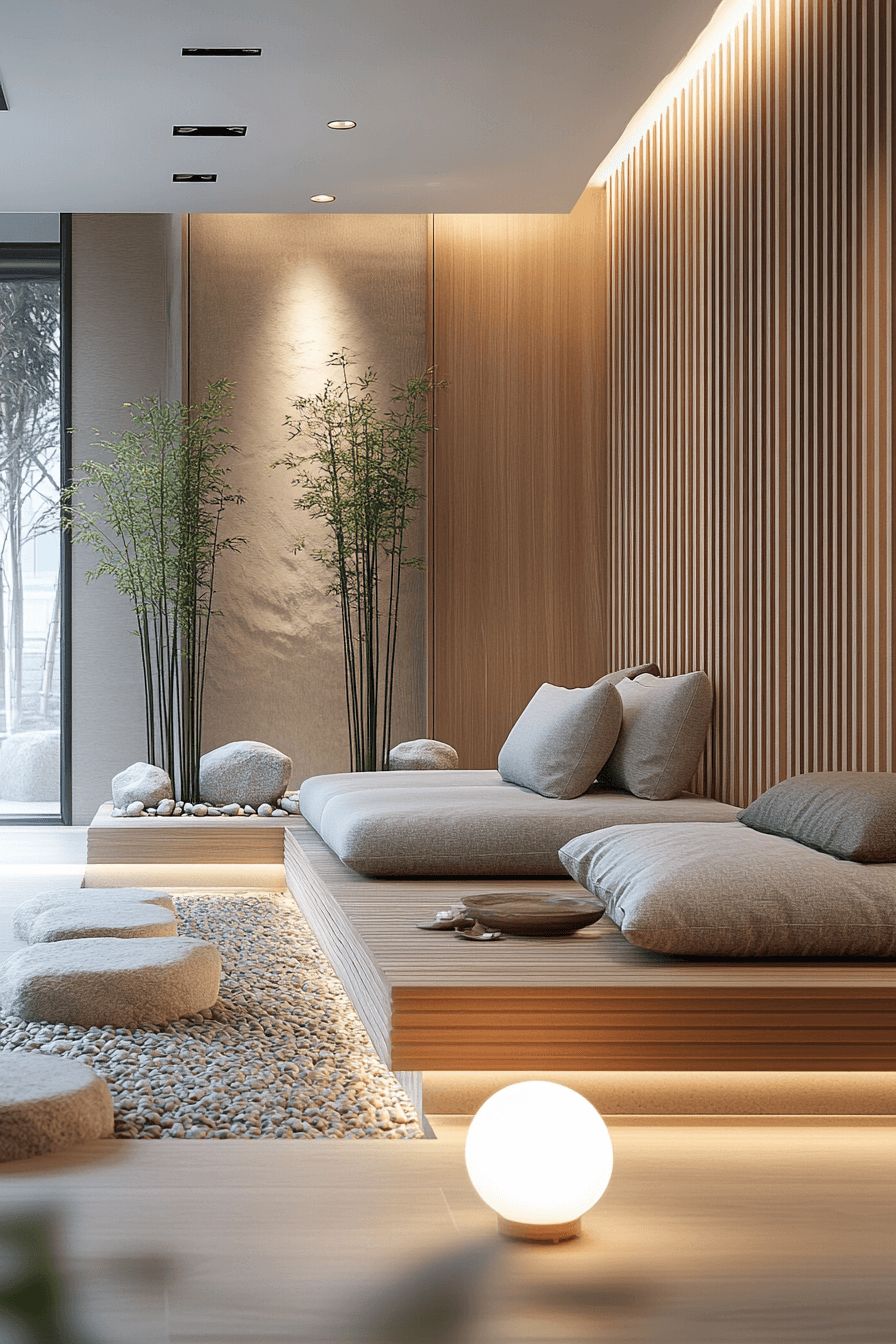 Japandi — Qonaq otağı 9