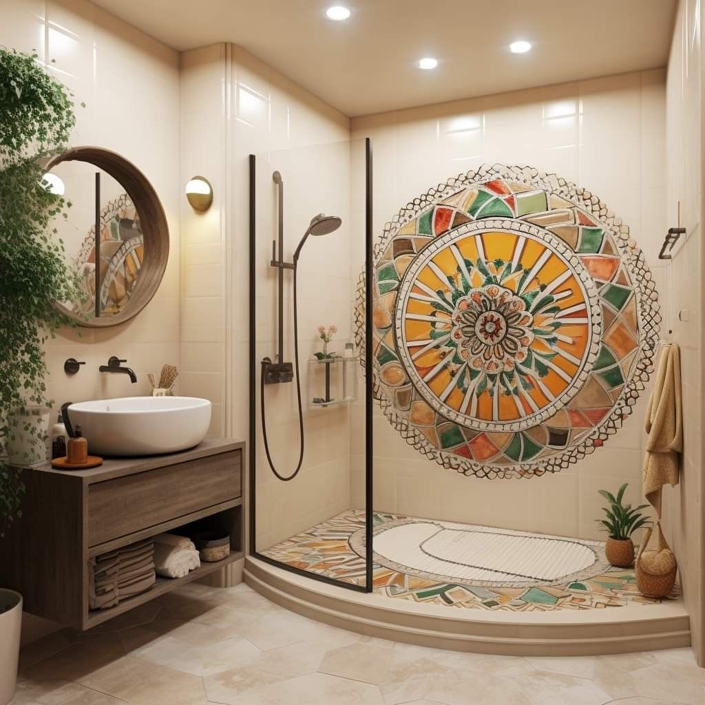 Mid-century müasir — Hamam Tualet 10