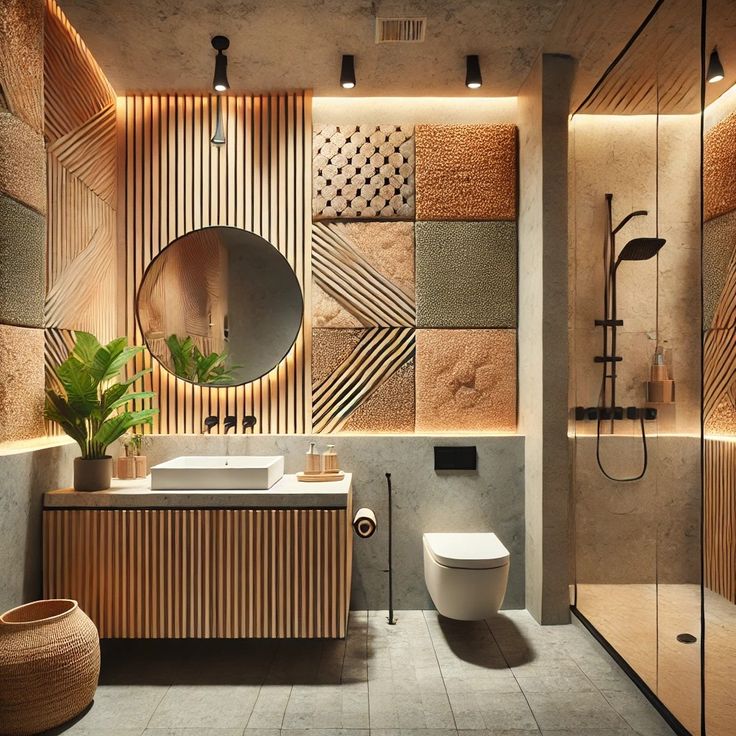 Mid-century müasir — Hamam Tualet 2