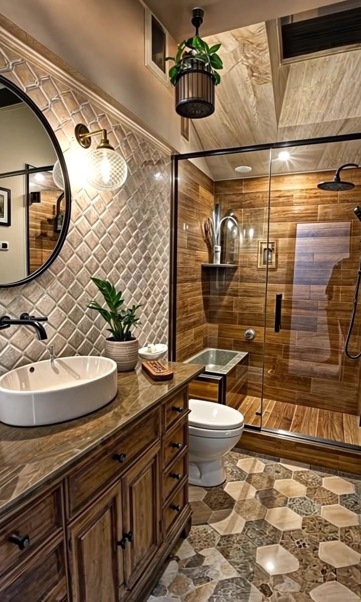 Mid-century müasir — Hamam Tualet 3