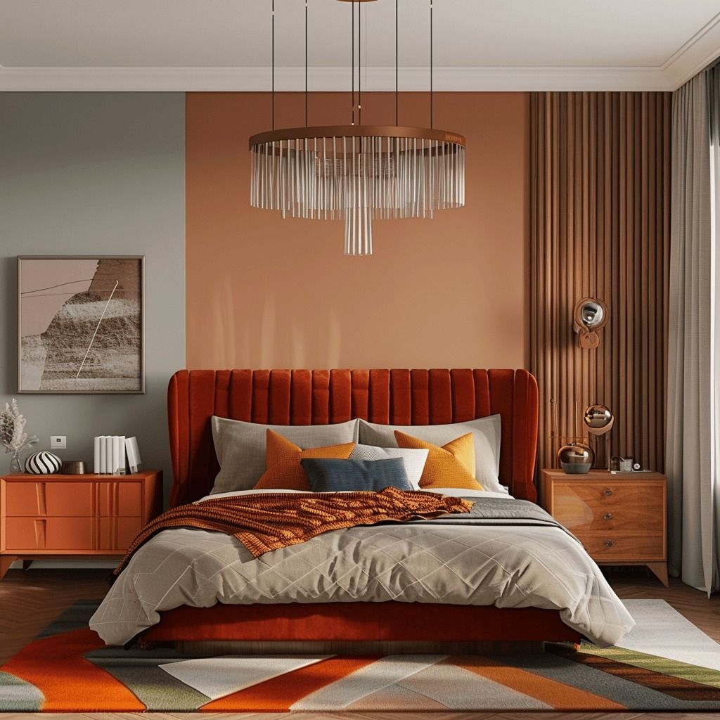 Mid-century müasir — Yataq otağı 4