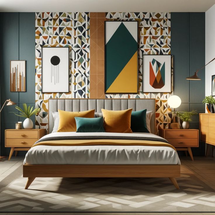 Mid-century müasir — Yataq otağı 6