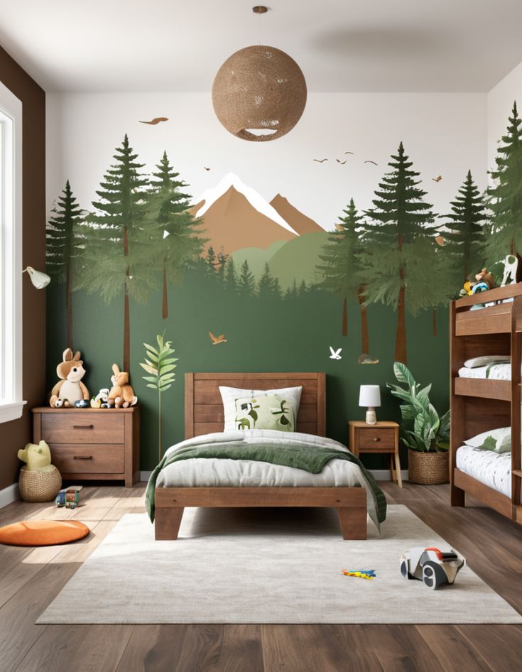 Mid-century müasir — Uşaq otağı 10