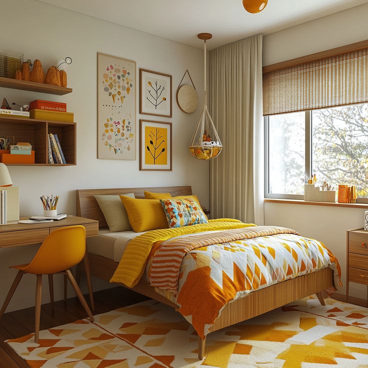 Mid-century müasir — Uşaq otağı 2