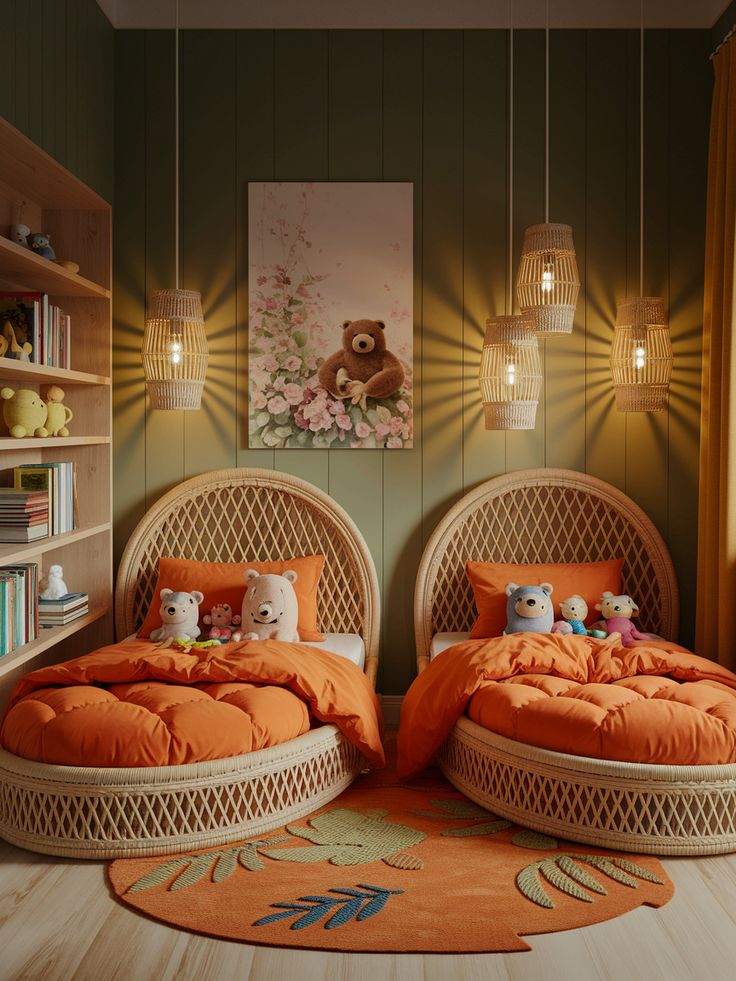 Mid-century müasir — Uşaq otağı 5