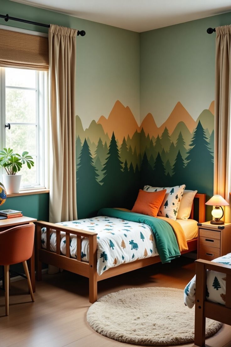 Mid-century müasir — Uşaq otağı 9