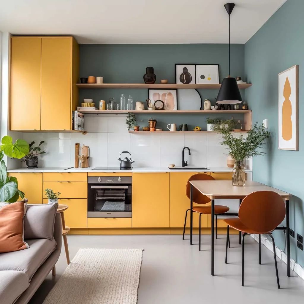 Mid-century müasir — Mətbəx 4