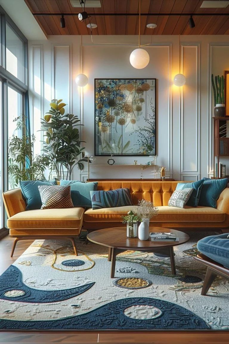 Mid-century müasir — Qonaq otağı 6