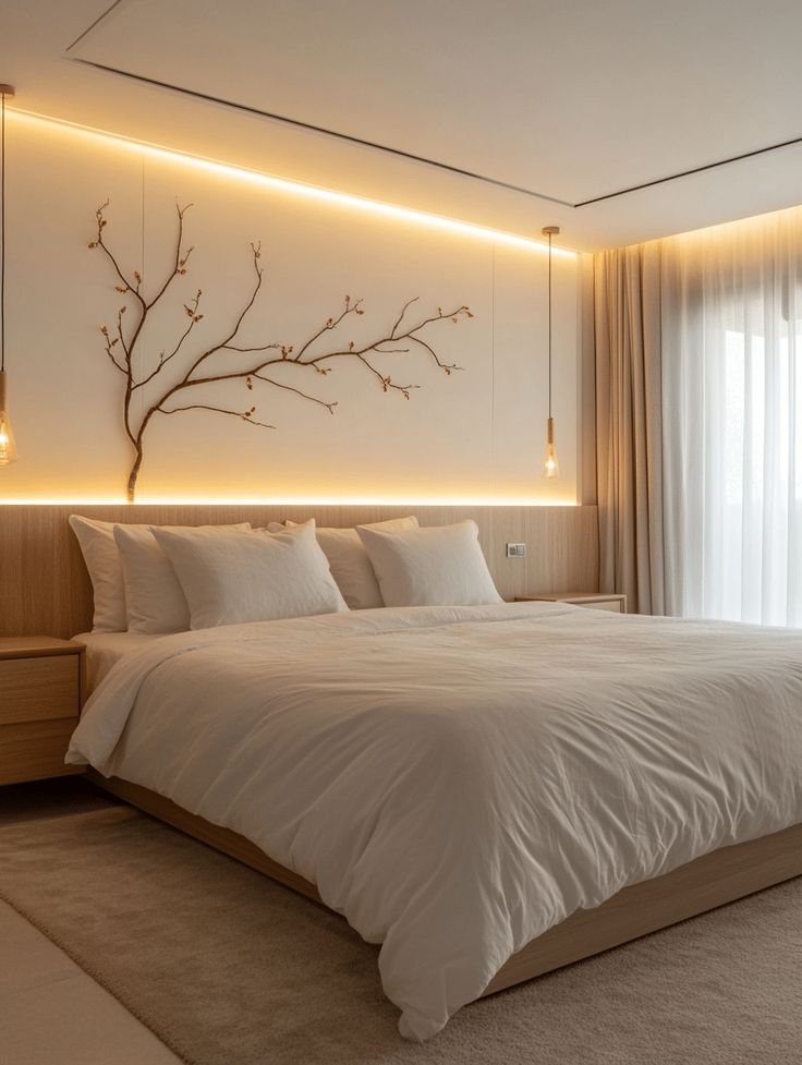 Minimalist — Yataq otağı 1