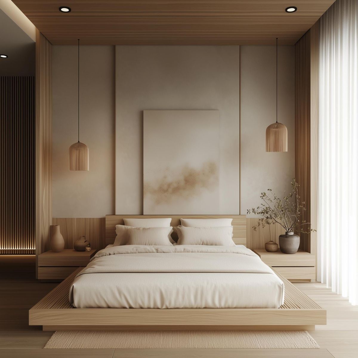 Minimalist — Yataq otağı 3