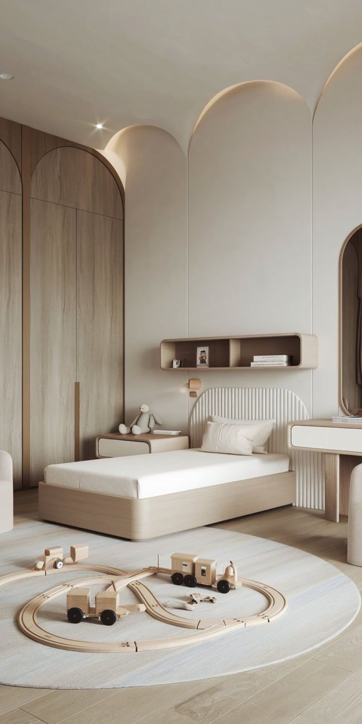 Minimalist — Uşaq otağı 10