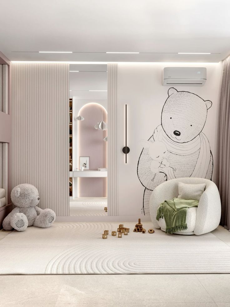 Minimalist — Uşaq otağı 6