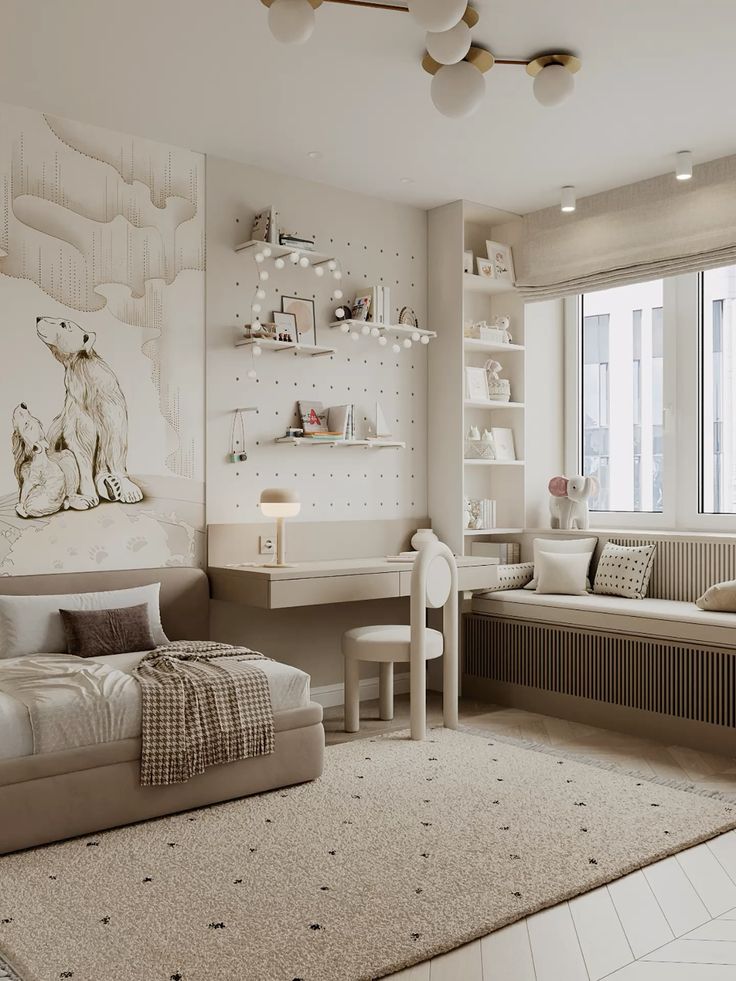 Minimalist — Uşaq otağı 7