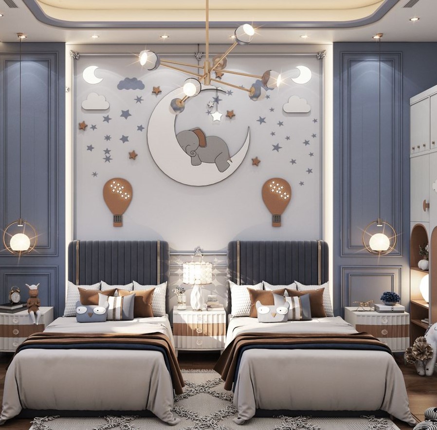 Klassik / Neoklassik — Uşaq otağı 13