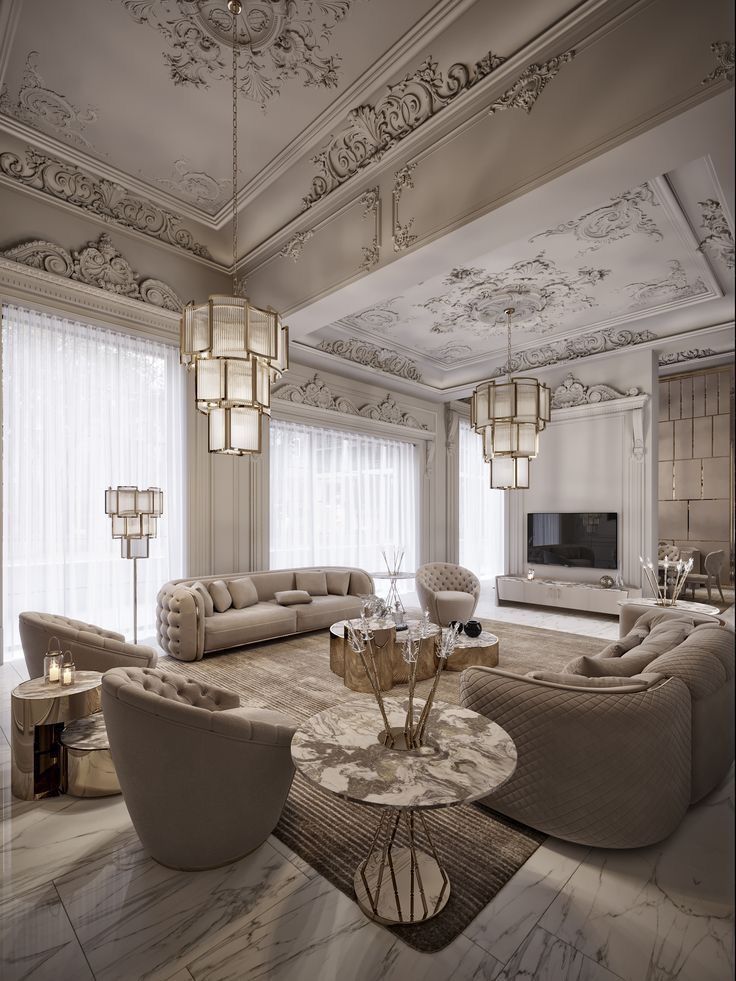 Klassik / Neoklassik — Qonaq otağı 4