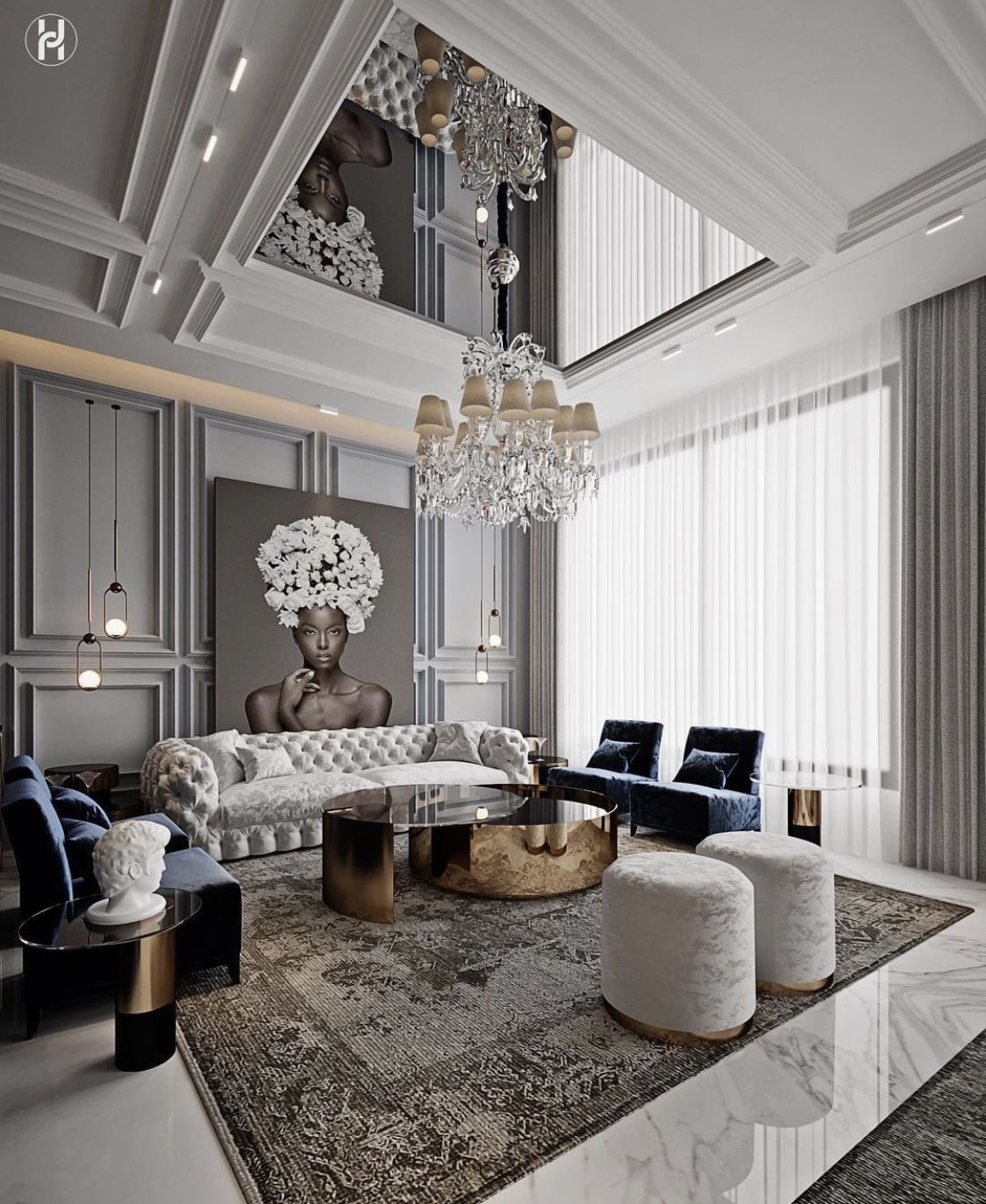 Klassik / Neoklassik — Qonaq otağı 6